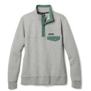 Organic Cotton Quilt Snap-T Pullover - Women's size M